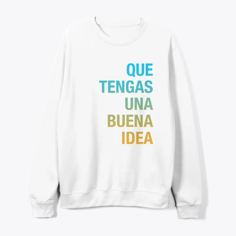 que tengas una buena idea (gradient)